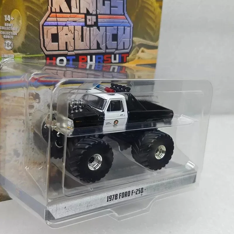 Greenlight 1:64 مقياس 1978 F-250 سبيكة سيارة نموذج كلاسيكي الكبار هدية تذكارية عرض ثابت
