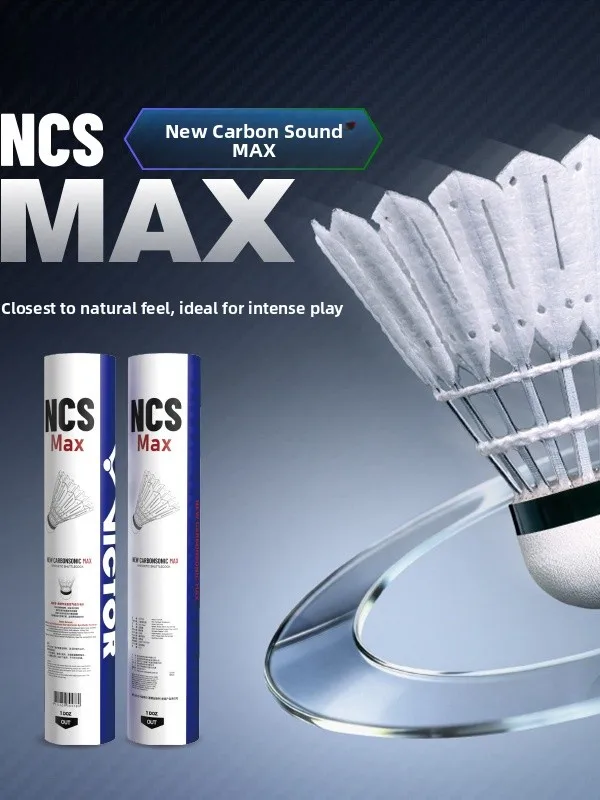 balles-de-badminton-synthetiques-victor-ncsmax-balles-en-carbone-sonores-stables-et-durables-version-amelioree-pour-l'entrainement-et-la-competition