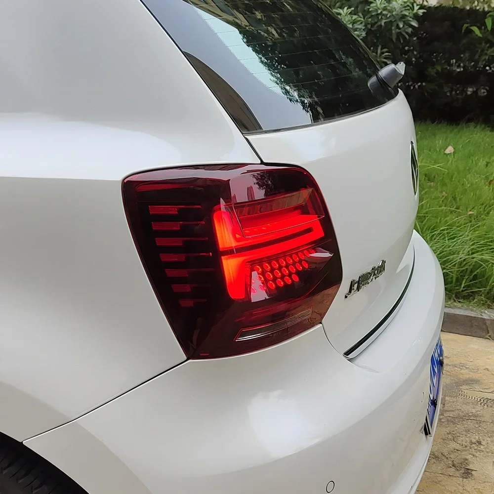 

Car Lights For Volkswagen Polo 2011-2018 LED Auto Rear Back Lamps Assembly Upgrade Audi Q2 Style Taillights Tools Assembly