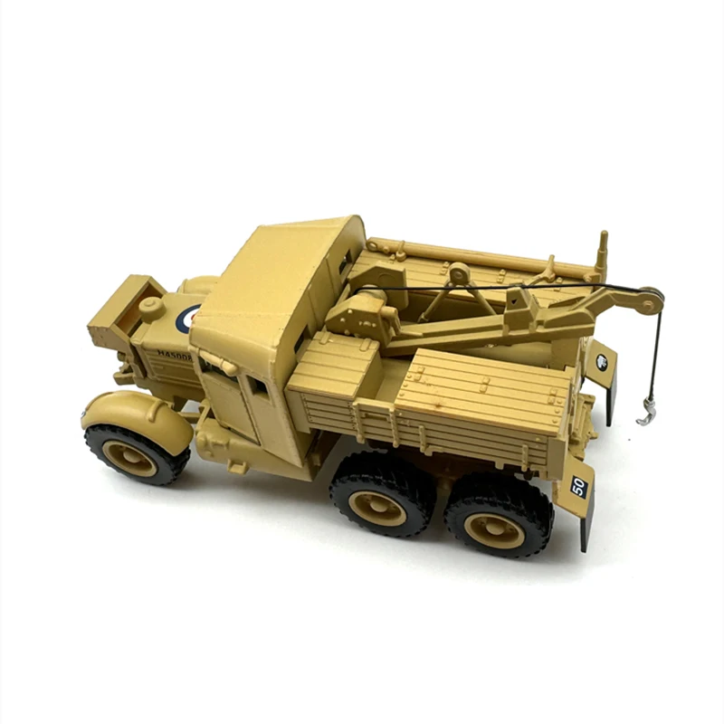 1:76 Scale Diecast Alloy Scammell Pioneer Military Reconnaissance Vehicle Toys Cars Model Classics Adult Souvenir Gifts Display