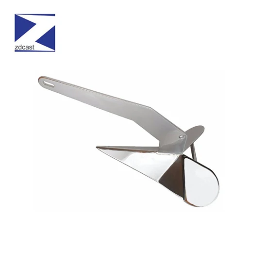 FOR Marine Grade Bruce Delta Anchors OEM AISI 316 Stainless Steel Carbon Steel Custom Boat Anchors