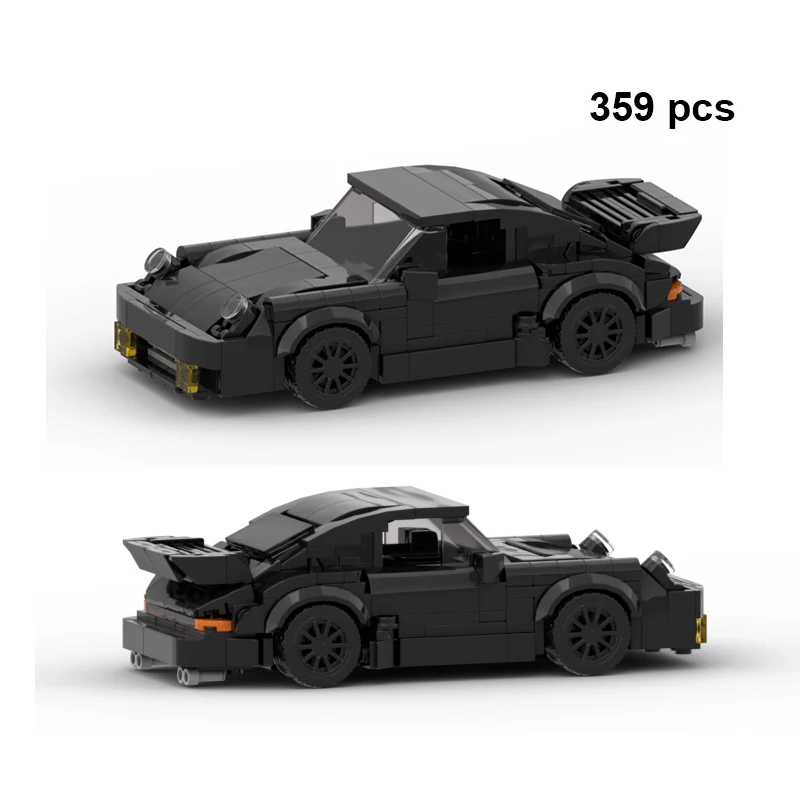 Coupé Sport Turbo Rétro — Noir