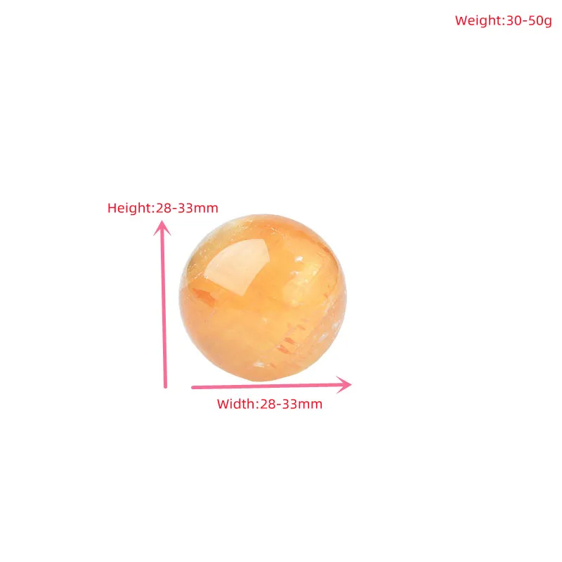 1PC Natural Crystal Ball Calcite Reiki Healing Quartz Minerals Beautiful Ball Home Decoration Free Wooden Frame Gift