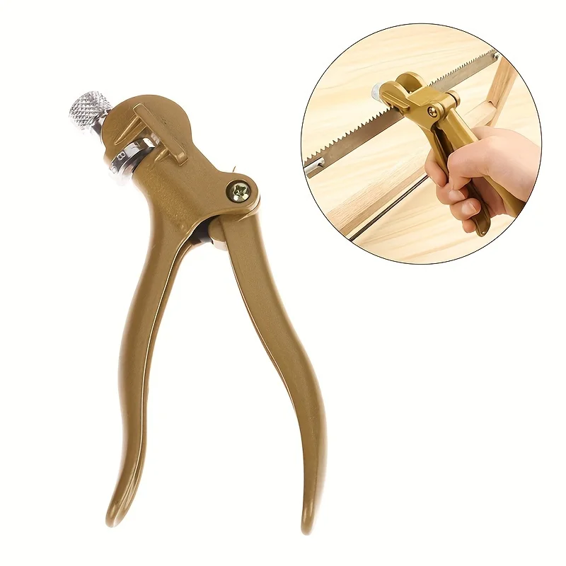 

Woodworking Pliers w/ Sawtooth Jaw - Gripping/Pulling Materials, Manual Tool for Woodcraft, Durable Non-Electric