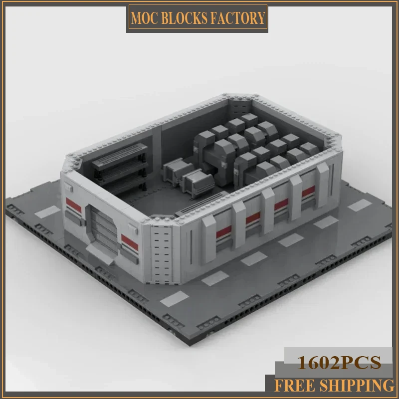

Star Movies Model Moc Building Bricks Military Barracks Base Technology Modular Blocks Gifts Christmas Toys DIY Sets Assembly