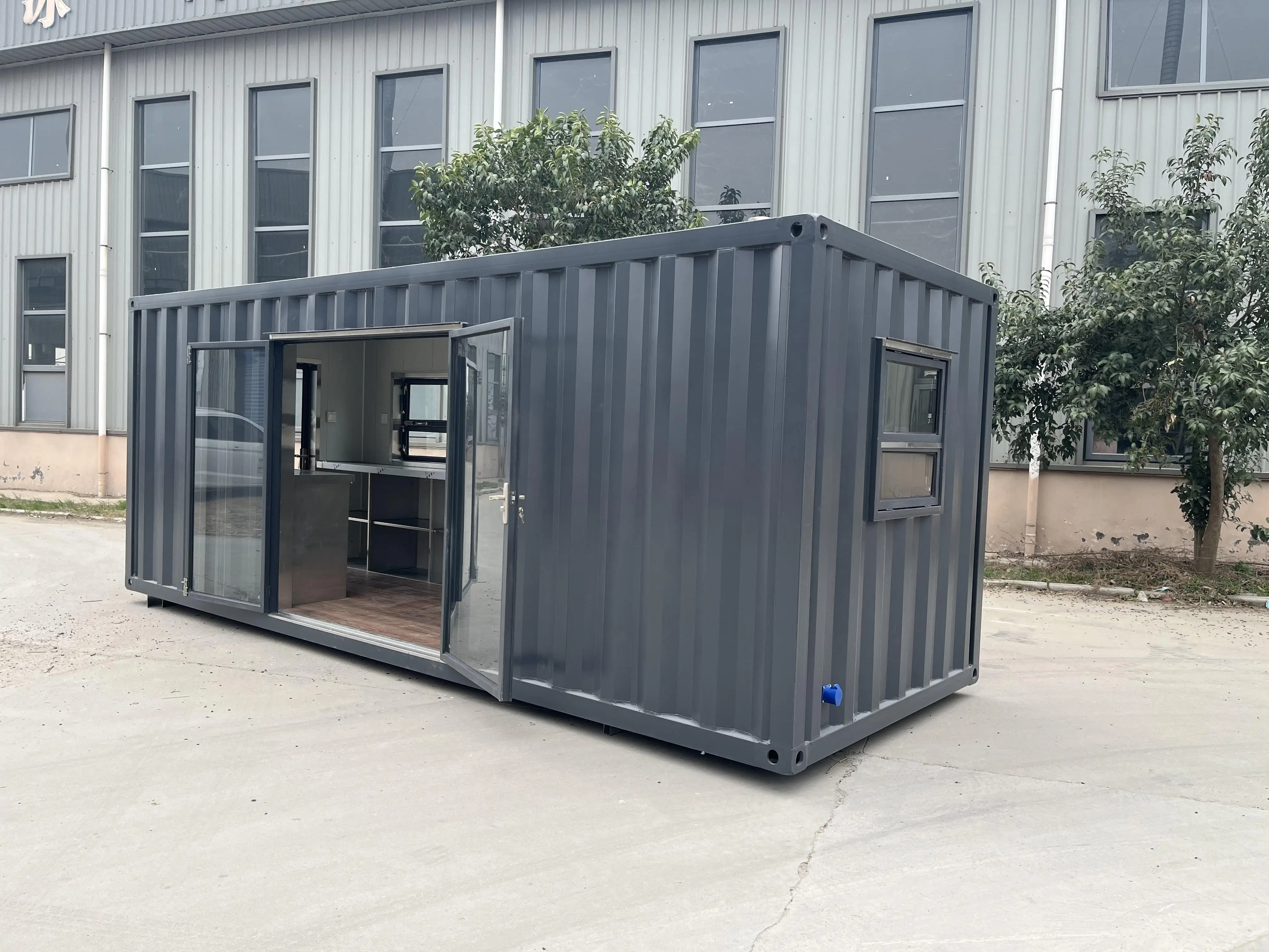 

Moveable Container Coffee Shop Cafe Mobile Container Bar Mobile Container Bar Prefabricated Coffee Shop