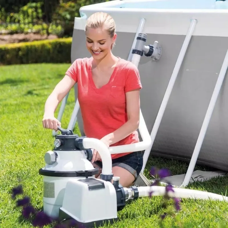 Large swimming pool sand filter swimming pool large pool circulation sand filter pump water pump