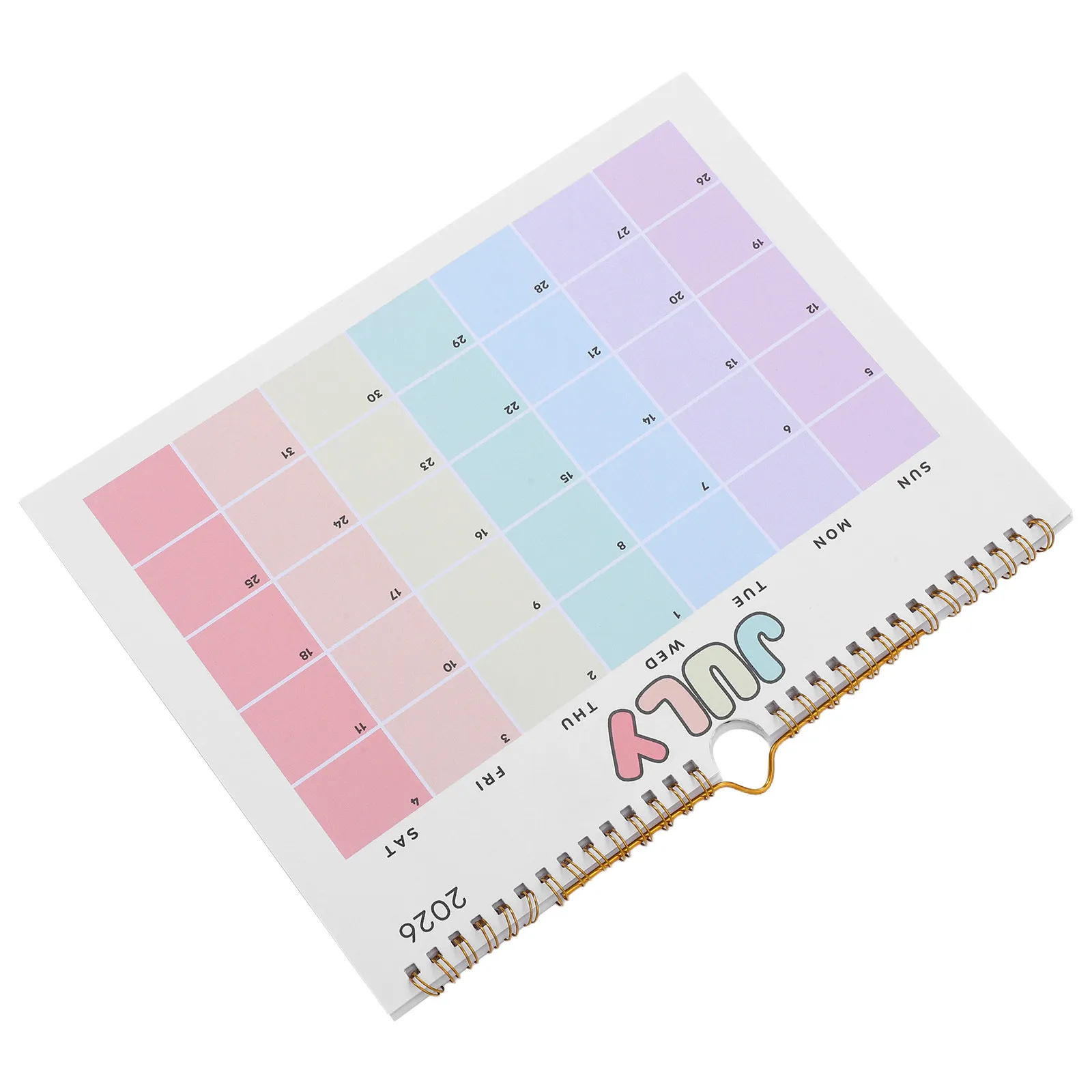 

Yearly Wall Calendar 2026 11x8.25 Spiral Wall Calendar Hanging Planner Monthly Organizer Family Home Kitchen Office Planner