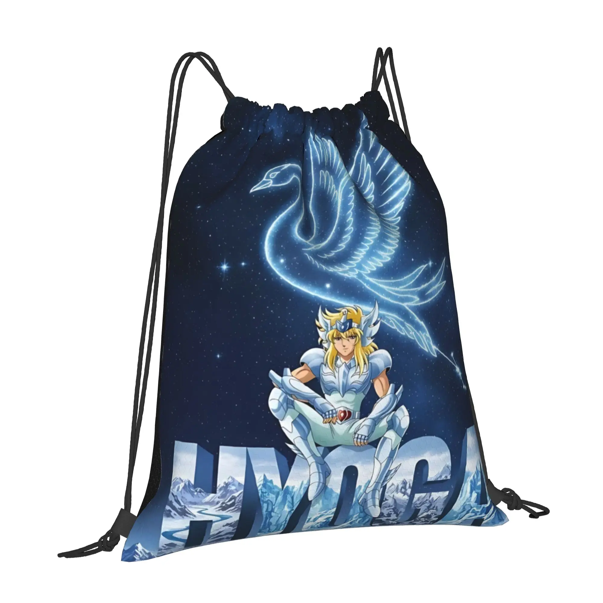 sports Pouch Saint Seiya  Portable Travel Drawstring Bags Riding Backpack Gym Shoes Storage Backpacks