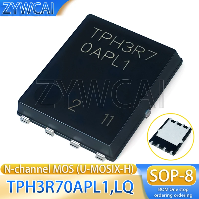 10PCS TPH3R70APL1,LQ SOP-8 CODE TPH3R7 TPH3R70APL1 N-CHANNEL MOSFET DFN