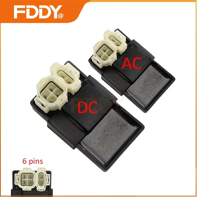 FDDY 6 Pins AC DC Ignition CDI Box 12V For GY6 50 60 80 100 125 150 175 200 250CC Engine Universal Scooter ATV Buggy Go Kart Mot