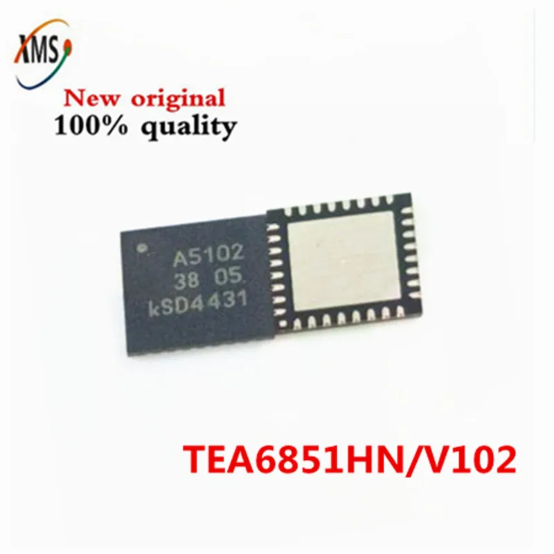 1-10PCS TEA6851HN/V102 QFN32 A5102 TEA6851 HN/V102 IC TUNER CAR RADIO 32QFN TEA6851HNV102