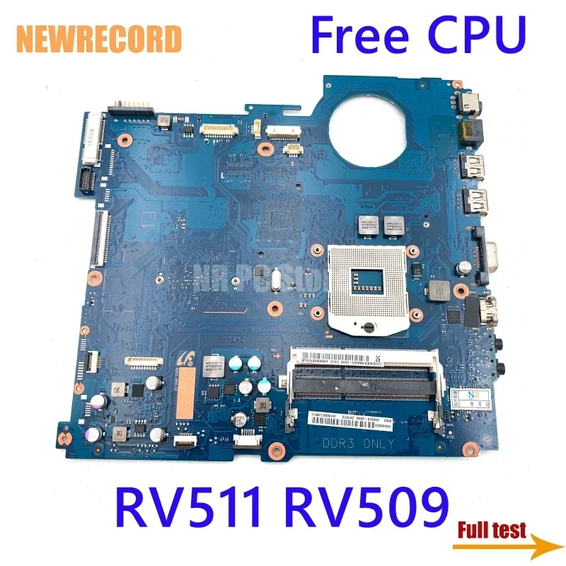 Para Samsung RV511 NP-RV511 RV509 placa base de computadora portátil BA92-07699A BA92-07699B BA41-01432A HM55 DDR3 placa principal de CPU gratis