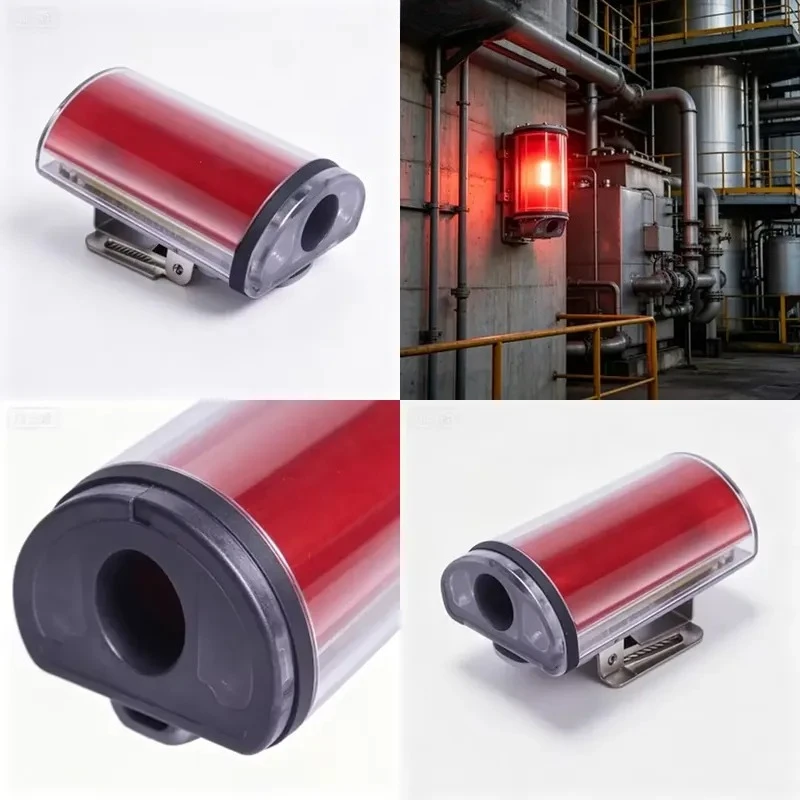 Red Cylinder Explosion Proof LED Light High Quality High Material