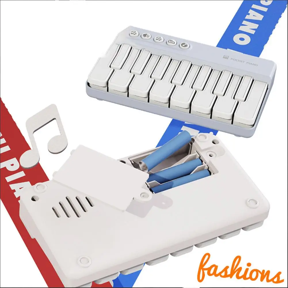 Tasti colorati arcobaleno a LED Tastiera elettronica Cartone animato per bambini Tastiera per pianoforte Musica Strumento per bambini Musica Giocattoli educativi Regali per bambini