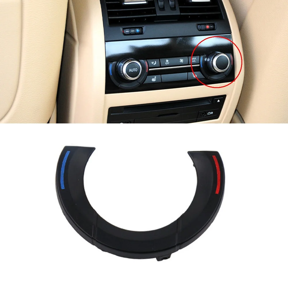 

Rear Left AC Switch Decorative Ring For BMW 5 6 7 For X5 For X6 Series For F01 For F18 For F15 For F16 61319290753-1R Plastic