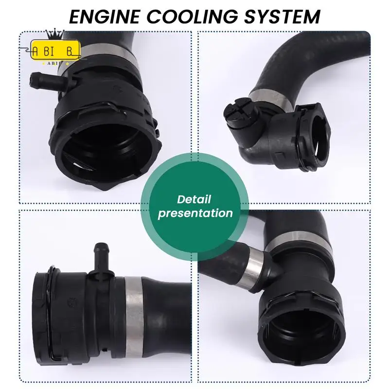 

ABIB -Engine Cooling System Radiator Coolant Hose Primary Radiator 17127531768 For-BMW 1 E88 E82 3 E90 E91 E92 E93