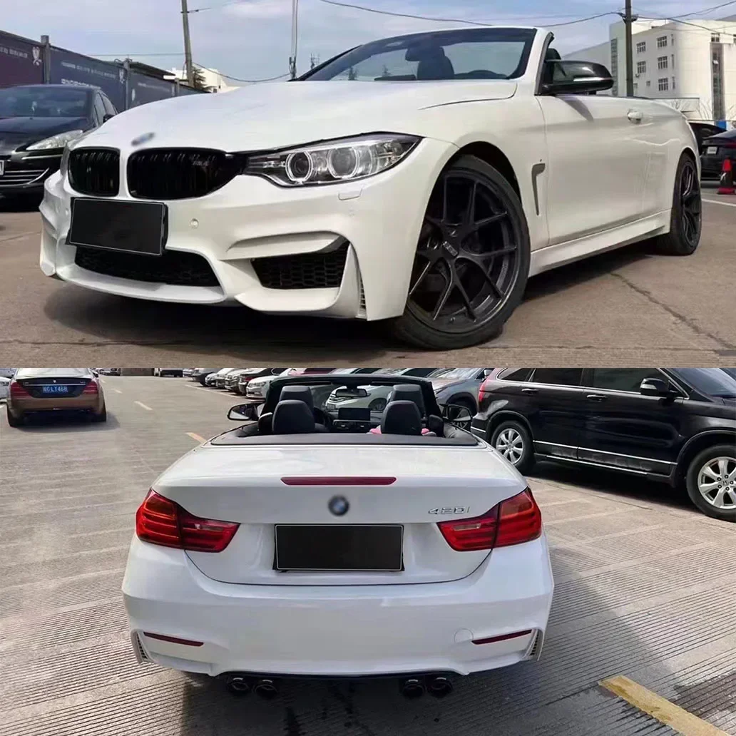 Full Body Kit for BMW F32 F33 F36 14-19 modified to M4 Bodykit  for Classic Auto Parts Front Bumper Rear Bumper Side Skirt