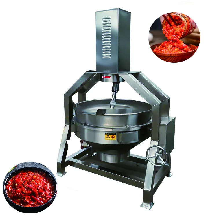 Línea de producción personalizada automática de la máquina procesadora de salsa de pimienta Línea de procesamiento de salsa de chile