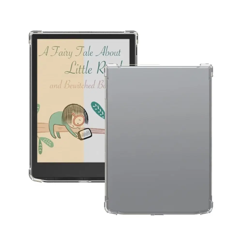 

Чехол для электронной книги с воздушной подушкой, 7,8 дюйма, прозрачный TPU, PB743, ударопрочный, мягкий, для Pocketbook InkPad 4/InkPad Color 2/3