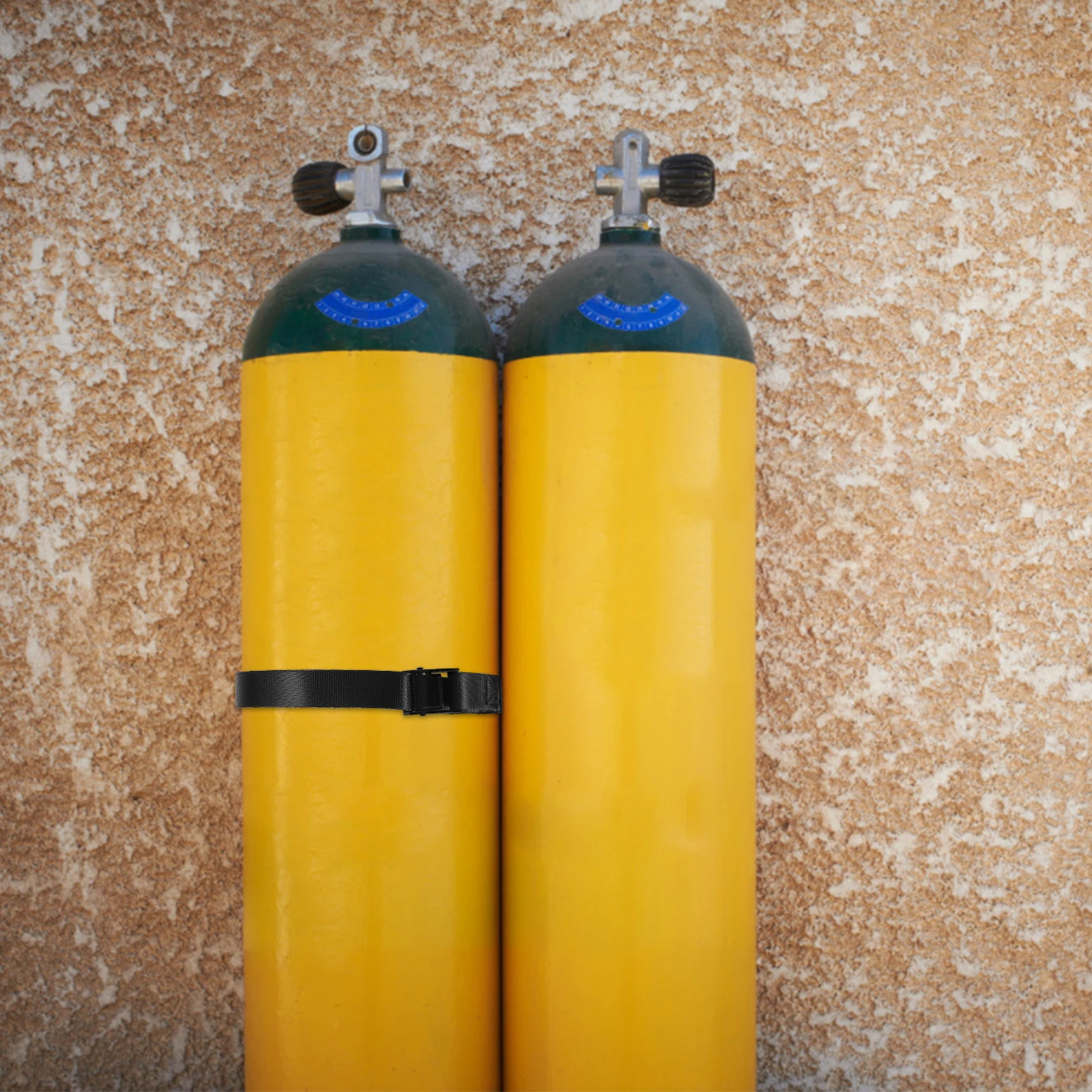 

Gas Cylinder Holder 40L Plastic Iron Bracket for Wall Mounting Secure Reliable Tank Stand Oxygen Hydrogen Bottle Rack