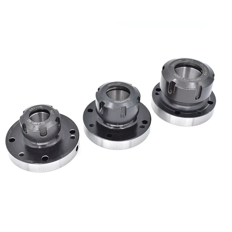 Imagem -05 - Cartucho de Pinça Mini Flange Mandril de Quatro Eixos Torno para Fresagem Cnc Er50 125 mm 160 mm