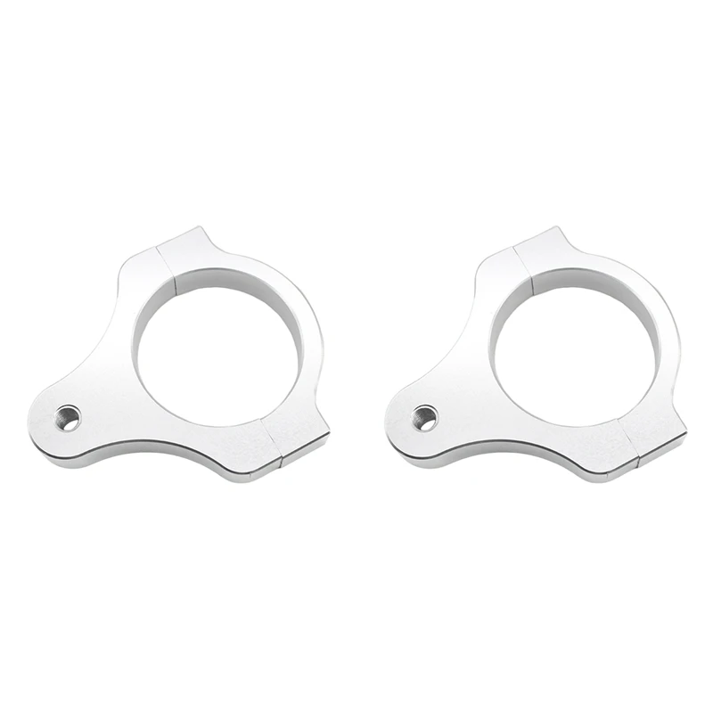 2Pcs 50MM Steering Damper Stabilizer Clamp Mounting Adapter Bracket For HONDA SUZKU YAMAHA KAWASAKI  APRILIA BMW