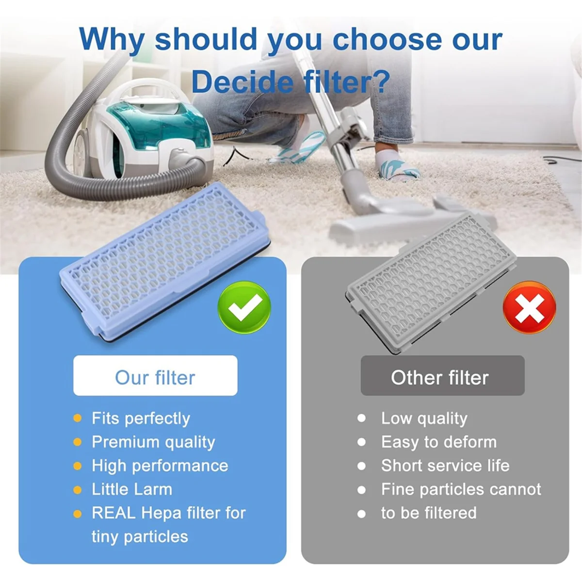 Hepa-фильтры для Miele Compact C1 и C2, полный C2 и C3, S8340, с 5 моторными фильтрами, 5 фильтрами для очистки воздуха