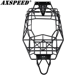 AXSPEED Steel Chassis Frame Body Full Tube Roll Cage for 1/10 Axial Wraith 90053 RR10 RC Crawler Car Parts