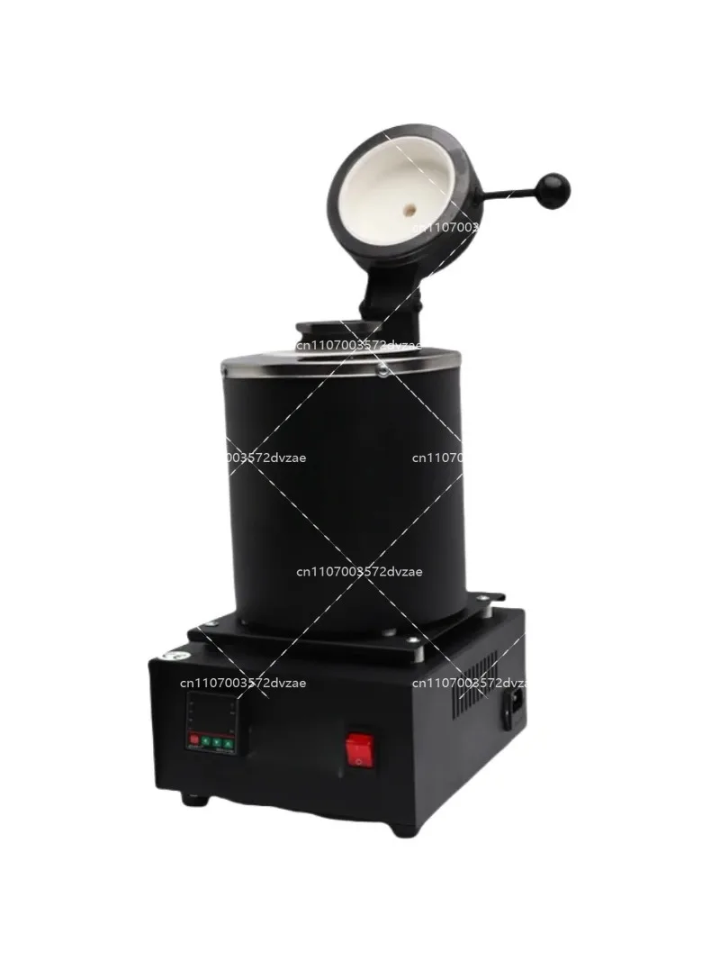 

New 1/2/3kg Crucible Small Gold Melting Furnace with Protective Net for Gold Silver Refining Scrap Copper Aluminum