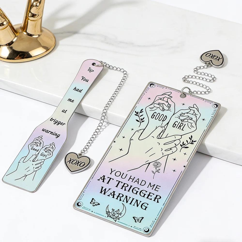 Dark Romance Bookmark for Women Spicy Bookmark Novel Lover Book Accessories Valentine Day Gift for Women Bookworm Reading Marker