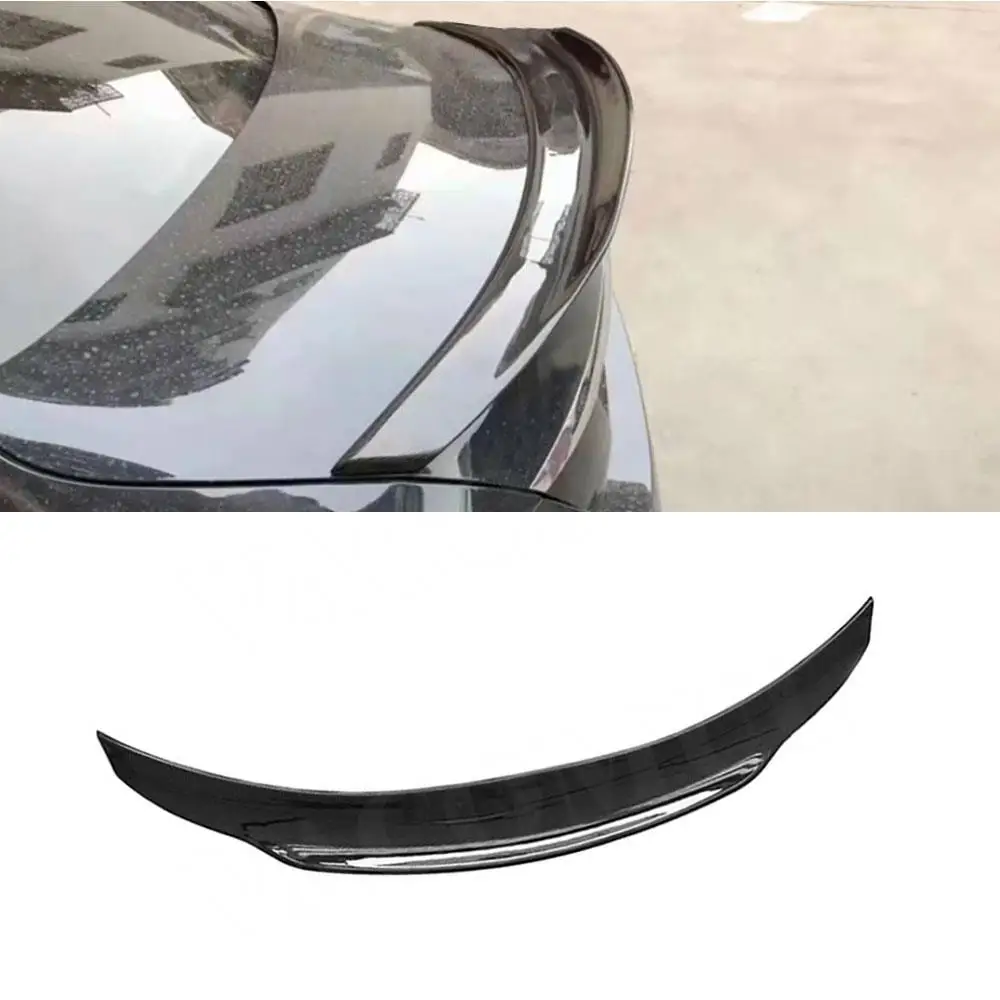 

VACOMUL ABS Carbon Look Rear Spoiler for Benz C Class C205 C63 AMG Coupe 2015-2021 Bumper Rear Trunk Wing Gloss Black