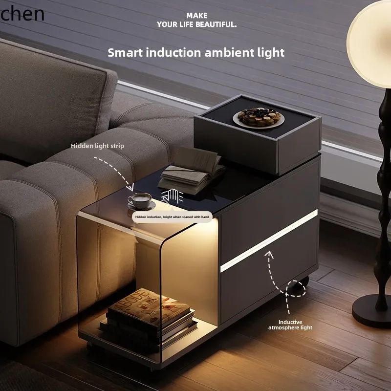 XL canapé côté armoire lumière luxe haut de gamme sens côté créatif quelques salon coin mobile quelques