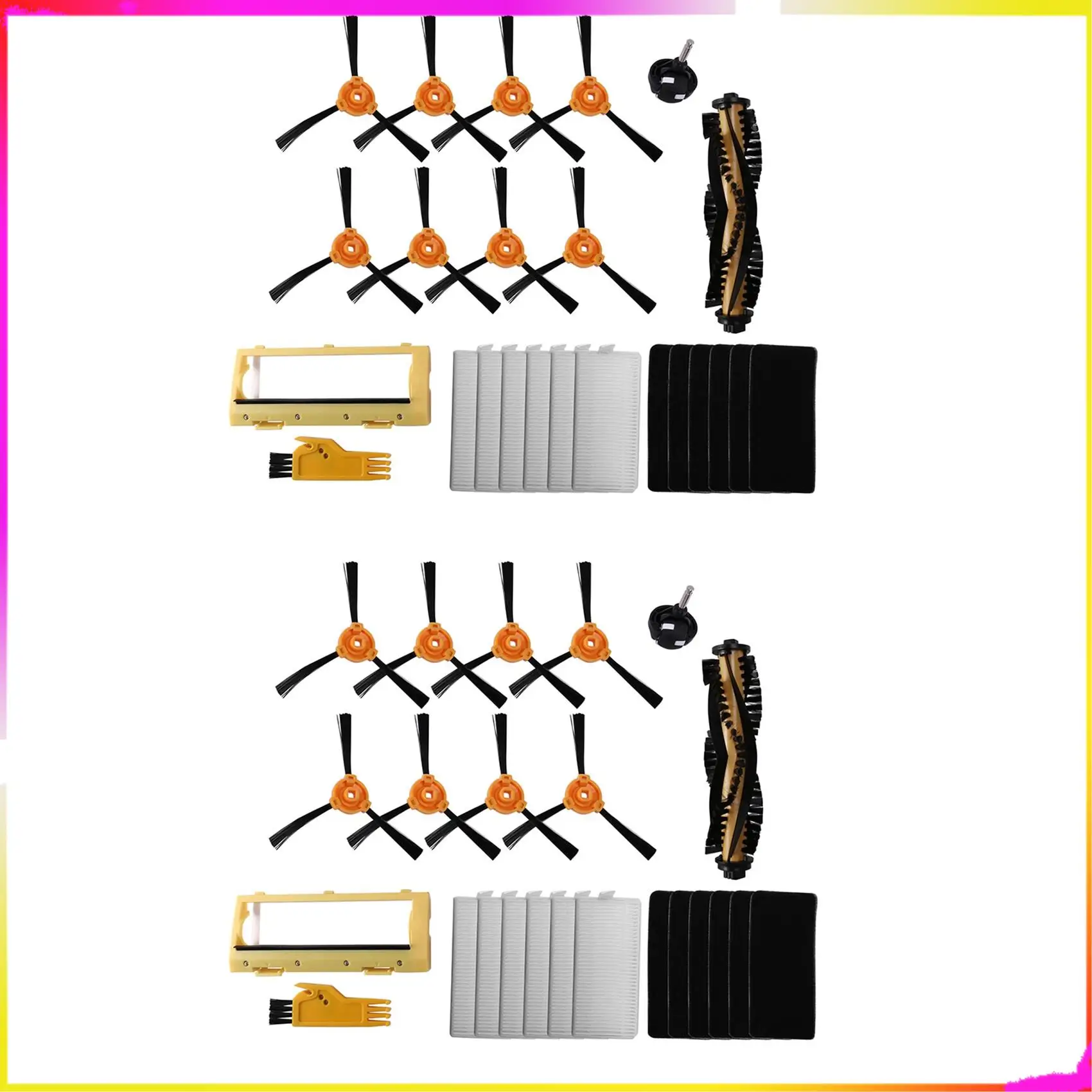 M04K 36 Pz Spazzola Laterale Spazzola Principale Telaio di Copertura Caster Ruota Filtro Per ECOVACS DEEBOT 600 601 605 710 N79 N79S