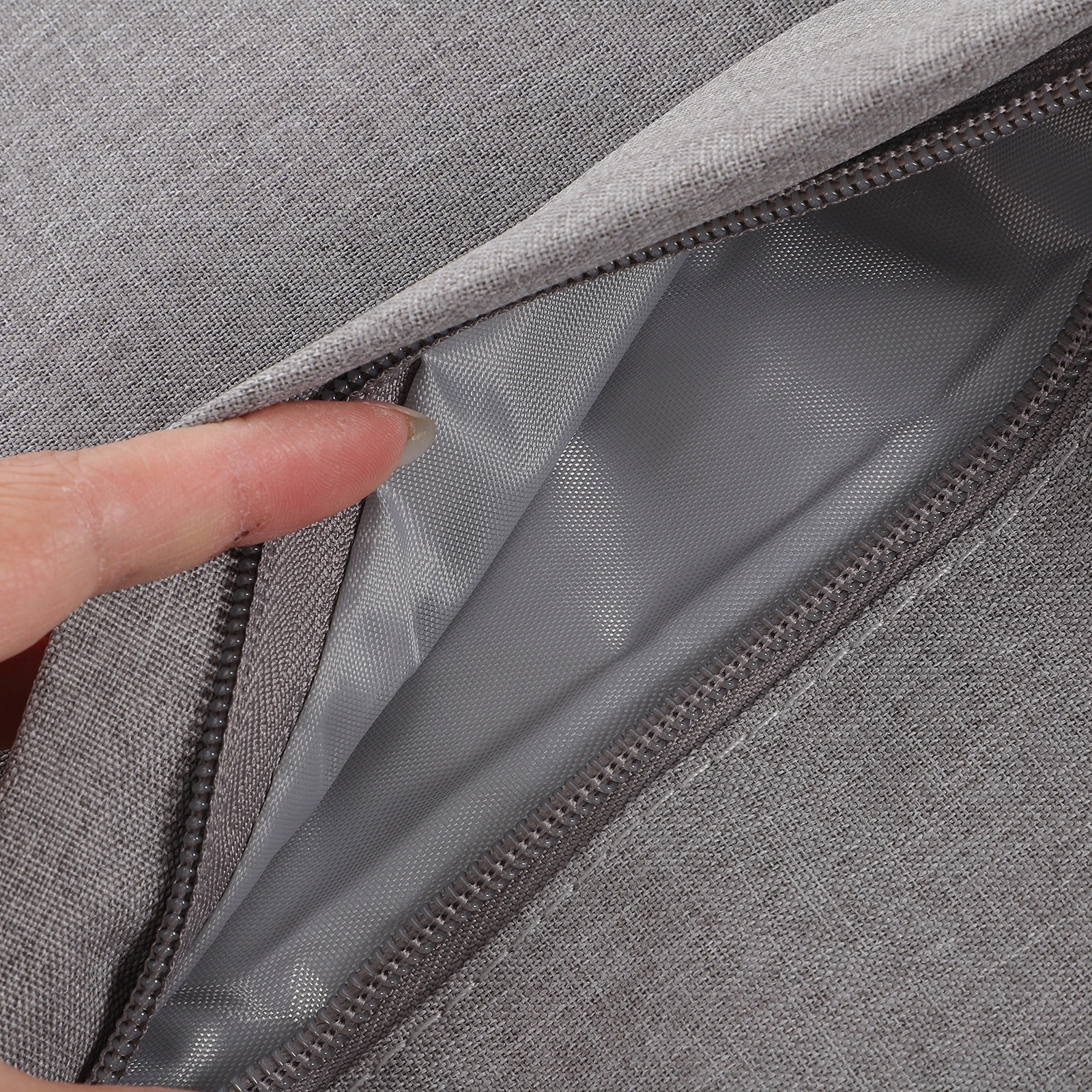 

Чехол для ноутбука для 15,6-дюймового полиэстера, легкая портативная сумка для переноски компьютера, дорожный чехол для ноутбука с ручкой-молнией