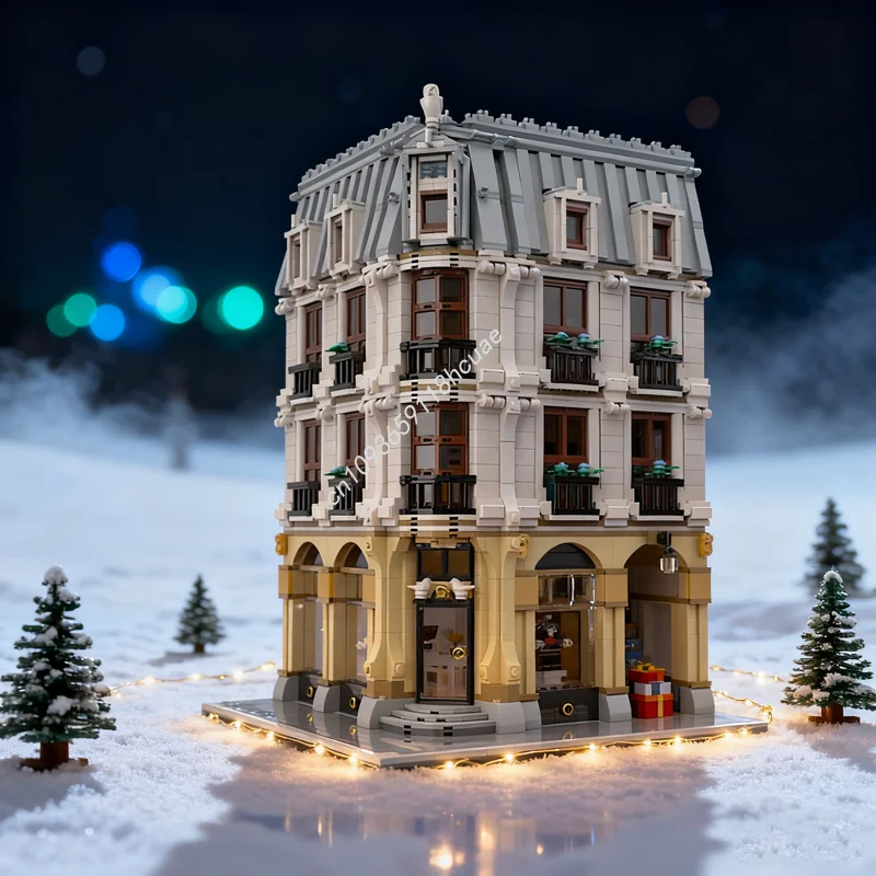 3618 個 MOC モジュラー花嫁ブティック追加モデルビルディングブロック建設 DIY クリエイティブクリスマスギフトアイデアおもちゃ子供