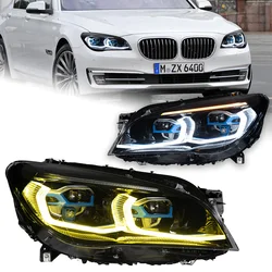 Headlight For BMW F02 2013-2015 G12 Car автомобильные товары LED DRL Hella Xenon Lens Hella Hid H7 Car Accessories
