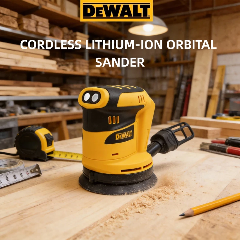 dewalt-20v-brushless-orbital-sander-multifunctional-wood-metal-polisher-waxer-grinder-with-powerful-motor（only-tool）