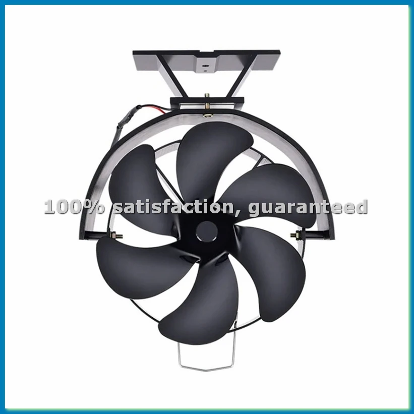 

Вентилятор для печи на 6 лопастях, работающий от тепла, с вращением на 360°, для каминов и дровяных печей, экологичный, бесшумный, эффективный, Heat-ABWY