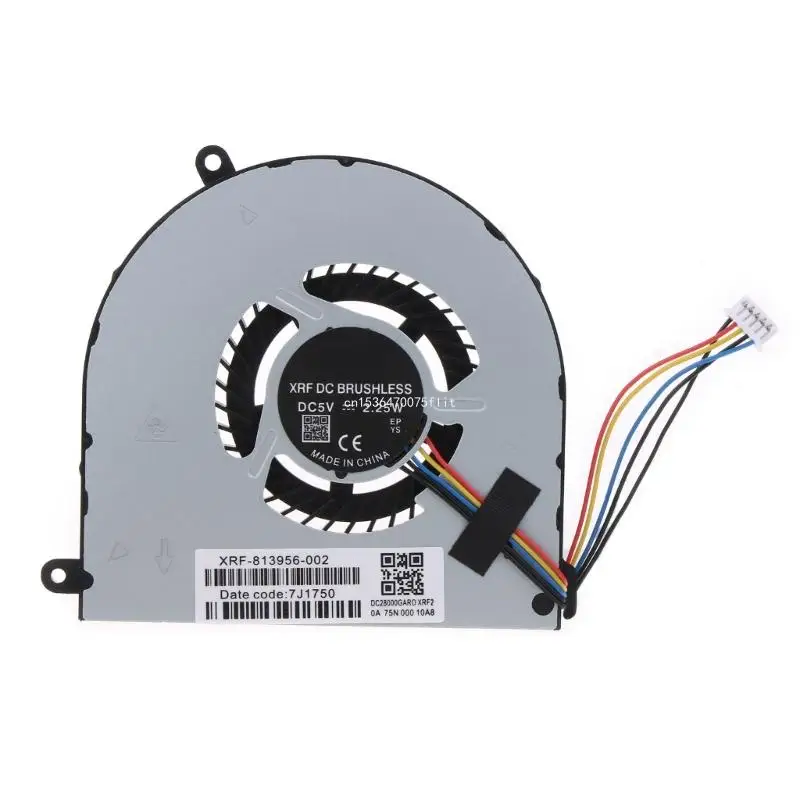 

Original Laptop CPU Cooling Fan For Lenovo ThinkPad E550 E550C E555 DC5V 0.5A 4 pin 4-wires Laptop Cooler Fan DropShipping