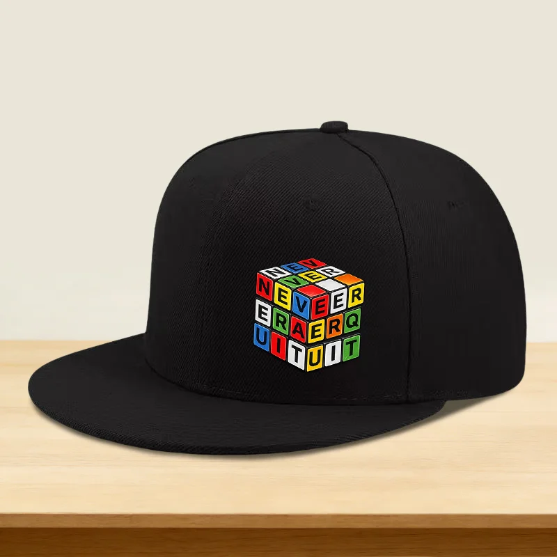 1pc Hip-Hop Cap With 