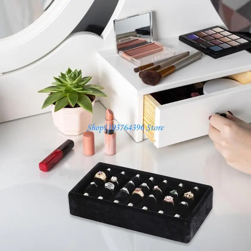 

Удобный поднос для показа фланелевых колец. Универсальная платформа для показа колец. Прочные органайзеры для магазинов и