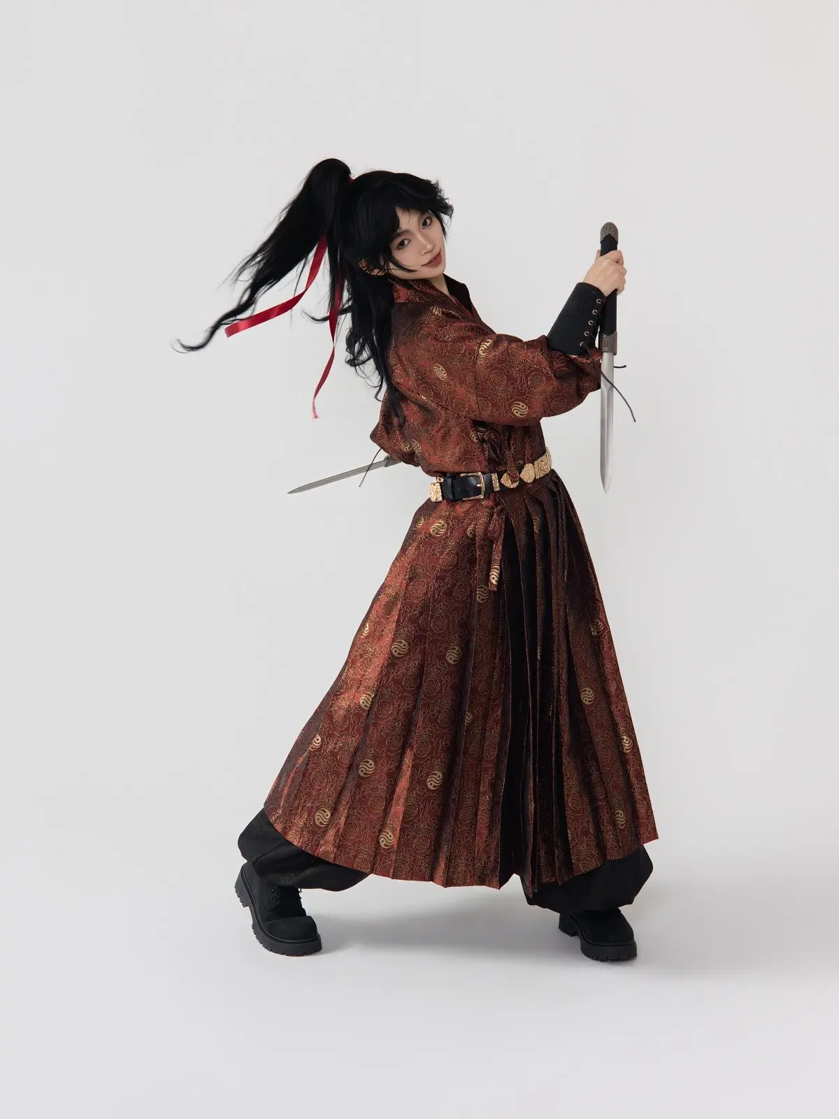 

Nanan Flavor Wuxi ex Yezasa Traditional Hanfu Dr Polyester Fiber 00% Spring 2026 Collection