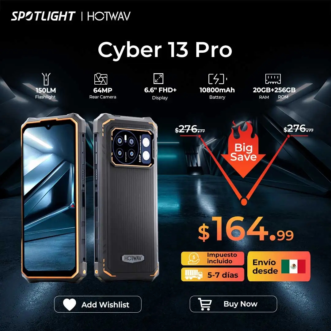 Global Pro 2K 20GB+256GB 10800mAh HOTWAV Android 20W 13 13