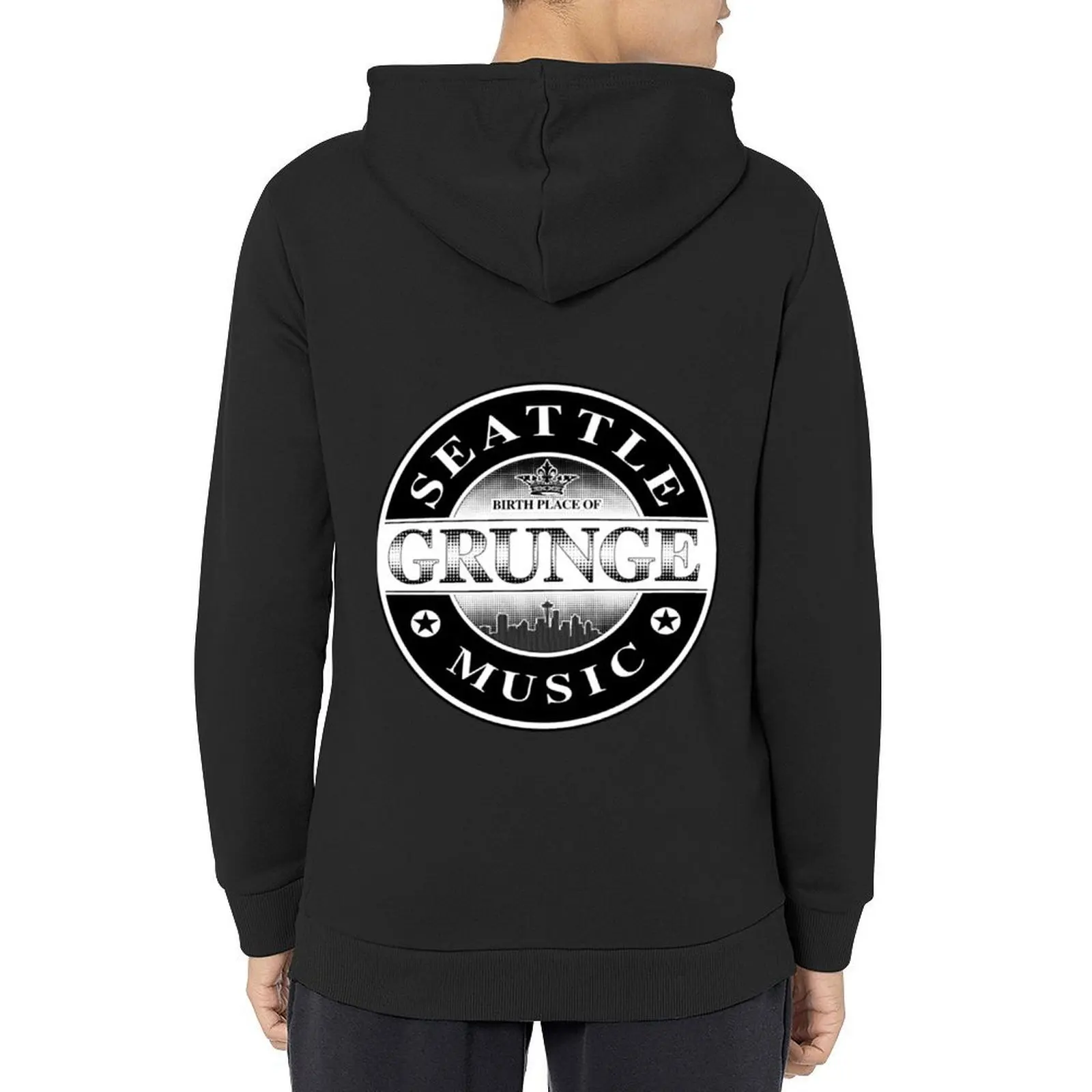 

Seattle Grunge Hoodie autumn clothes men's sweat-shirt autumn jacket men korean style clothes mens hoodie