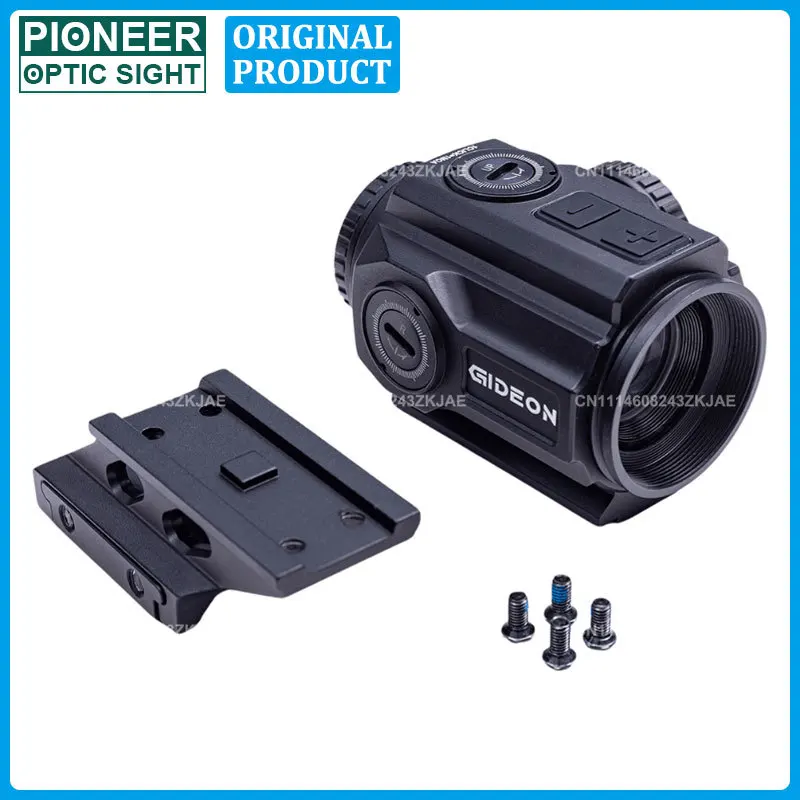ORIGINAL GIDEON Optics Advocate Micro Prism Scope 1x20mm Rifle Scope for T2 Style Footprint 1913 Picatinny Rail Mount Shockproof