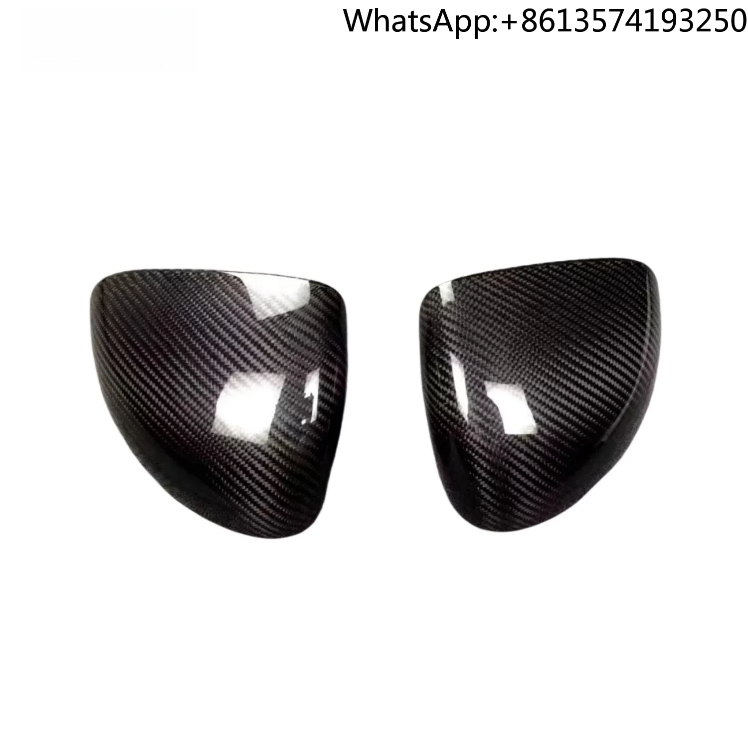 

For Carbon Fiber Auto Rear View Mirror Caps For McLaren 720S Carbon Fiber Side Mirror Cover