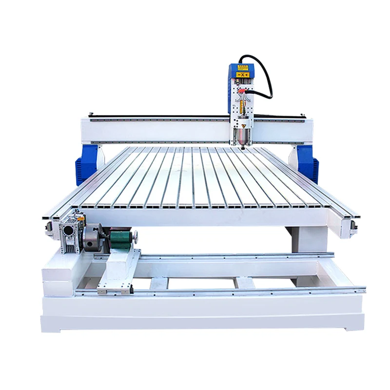 

4 Axis Woodworking Carving CNC Engraver Acrylic 3D Engraving Machine 1325 1530 2030 Wood CNC Router