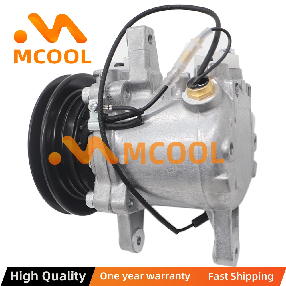 For New SVO7E AC Compressor Kubota M108S M5040 M7040 M8540 Tractor SV07E 3C581-97590 3C581-50060 447220-6750 447200-9130