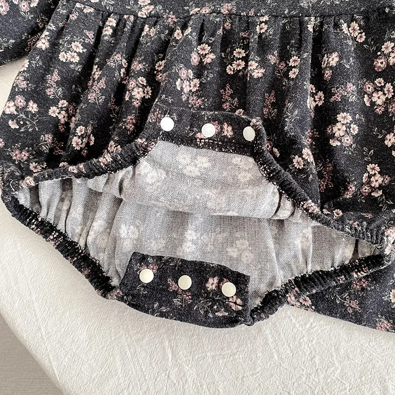 2026 Neuer Frühlings-Baby-Strampler für Mädchen 0-24M Langarm Baumwolle Bedruckt Koreanischer Stil Kletter-Strampler Süße Babykleidung – Detail 21